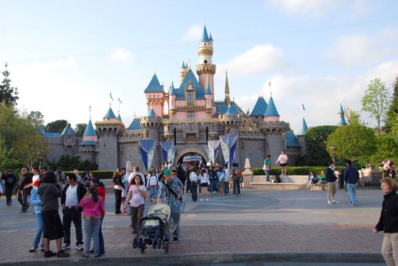 disneyland california castle. and Disney#39;s California