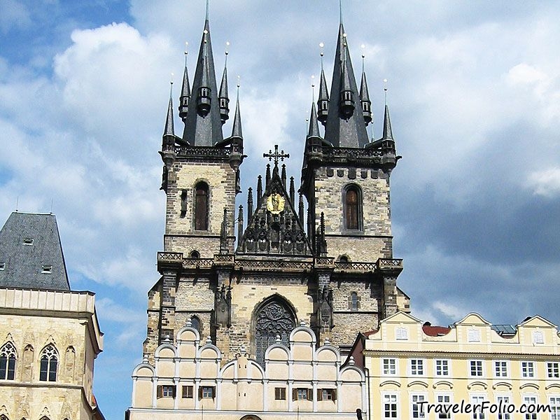 The Gothic style Old Town Hall