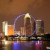 singapore-observation-wheel-night-scene