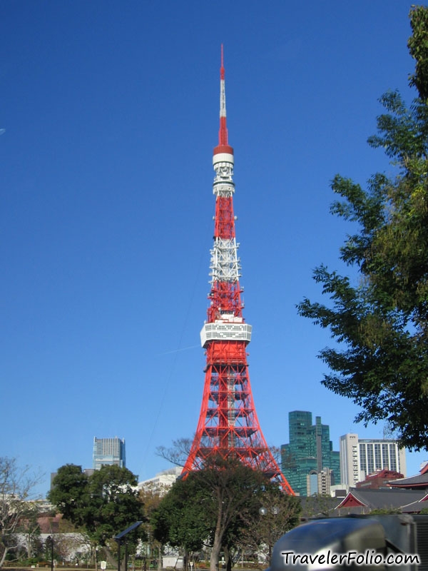 the tokyo tower  as the name