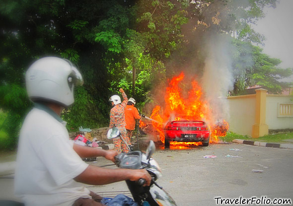 car-on-fire