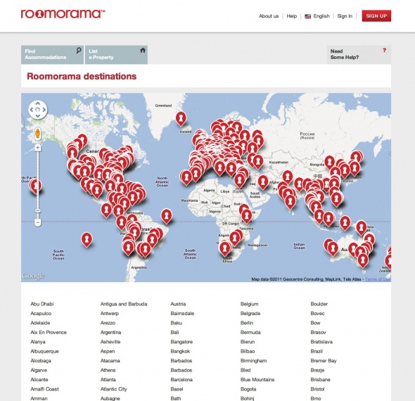 roomorama listing