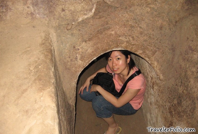 Claustrophobic in the wartime Cu Chi Tunnels Travel Blog Singapore
