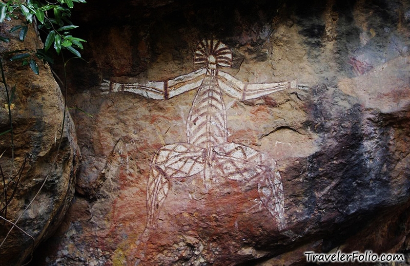 Kakadu National Park: Ancient Aboriginal Rock Drawings - Travel Blog ...