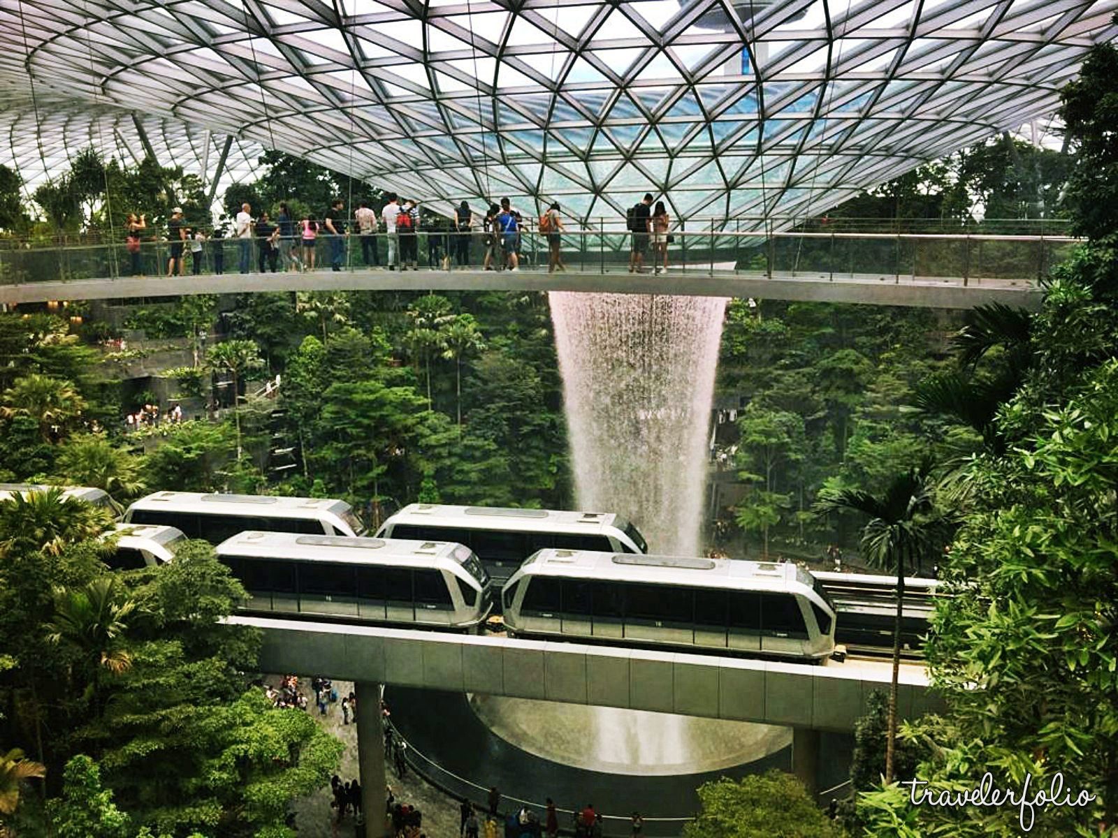 Singapore's Changi Airport Is Getting a Canopy Bridge and Two