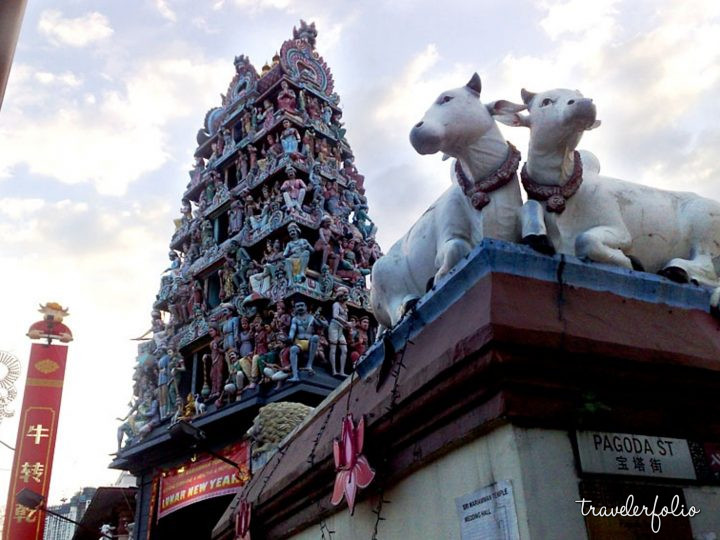 Sri Mariamman temple at Chinatown